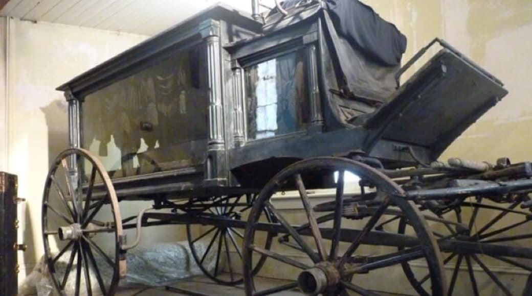 Old hearse at St Paul Museum www.stpaulmuseum.org
