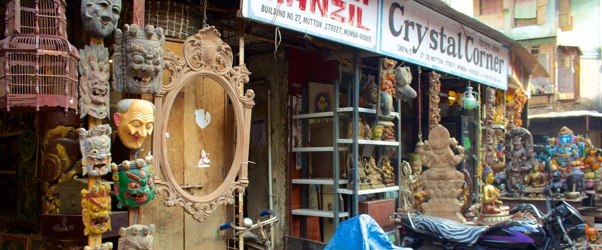 Chor Bazaar mostrando compras y mercados