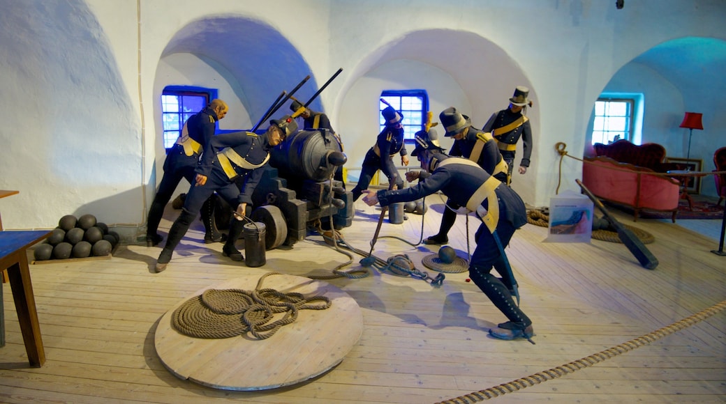 Skansen Kronan som inkluderar interiörer