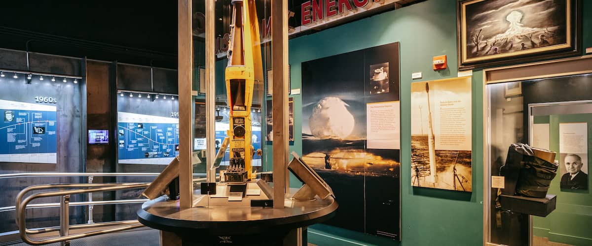 Atomic Museum which includes interior views