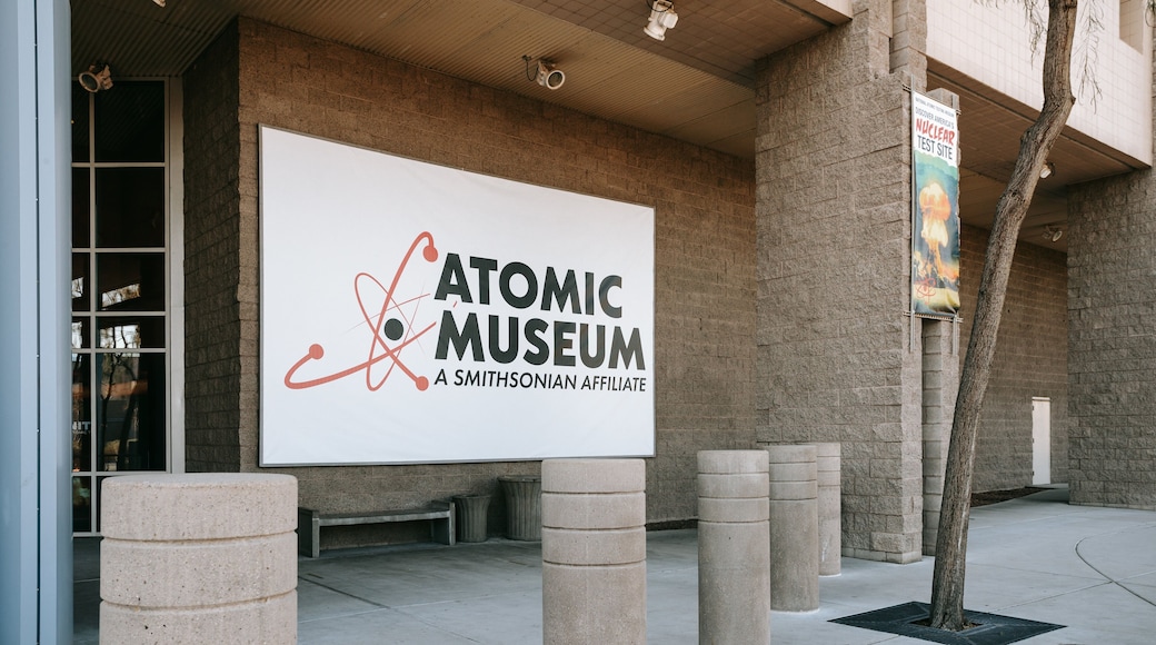 Atomic Museum showing signage