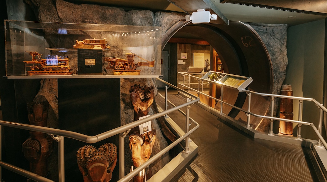 Atomic Museum featuring interior views