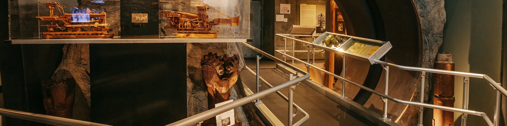 Atomic Museum featuring interior views