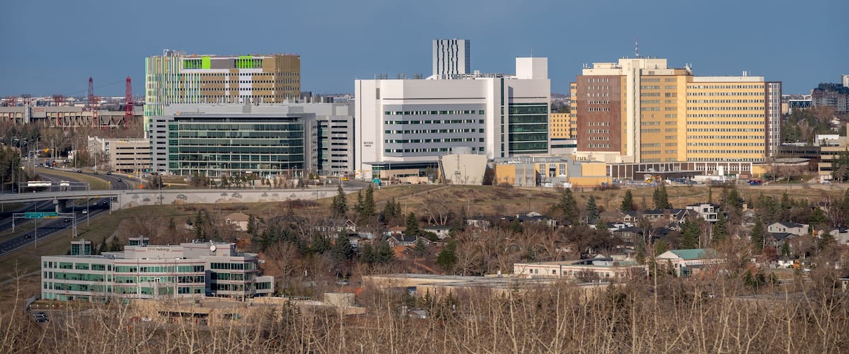 Foothills Medical Centre in Calgary, Alberta Canada
