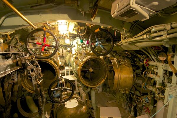 Technology and Maritime Museum showing interior views