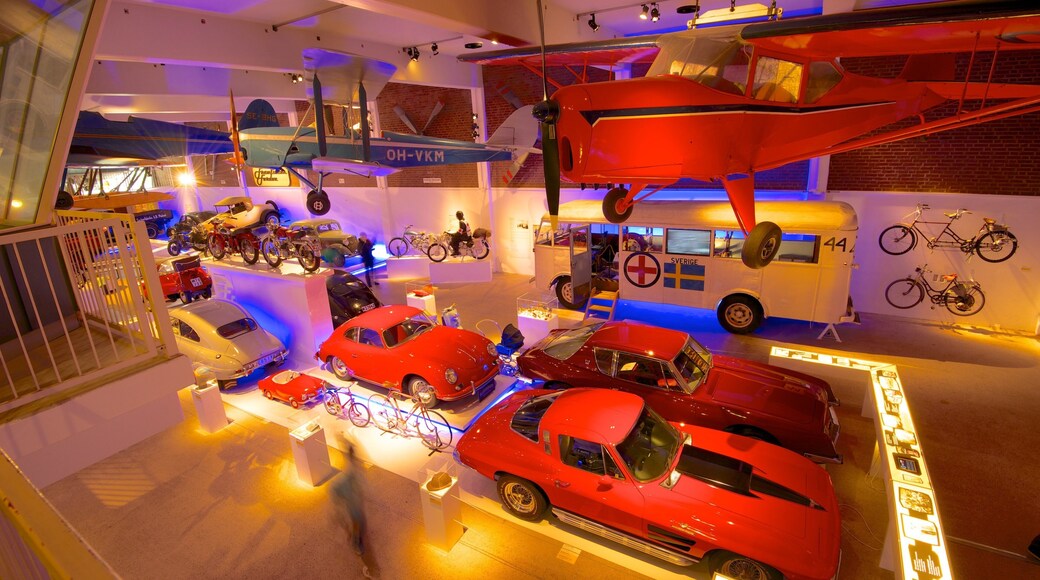 Technology and Maritime Museum showing interior views