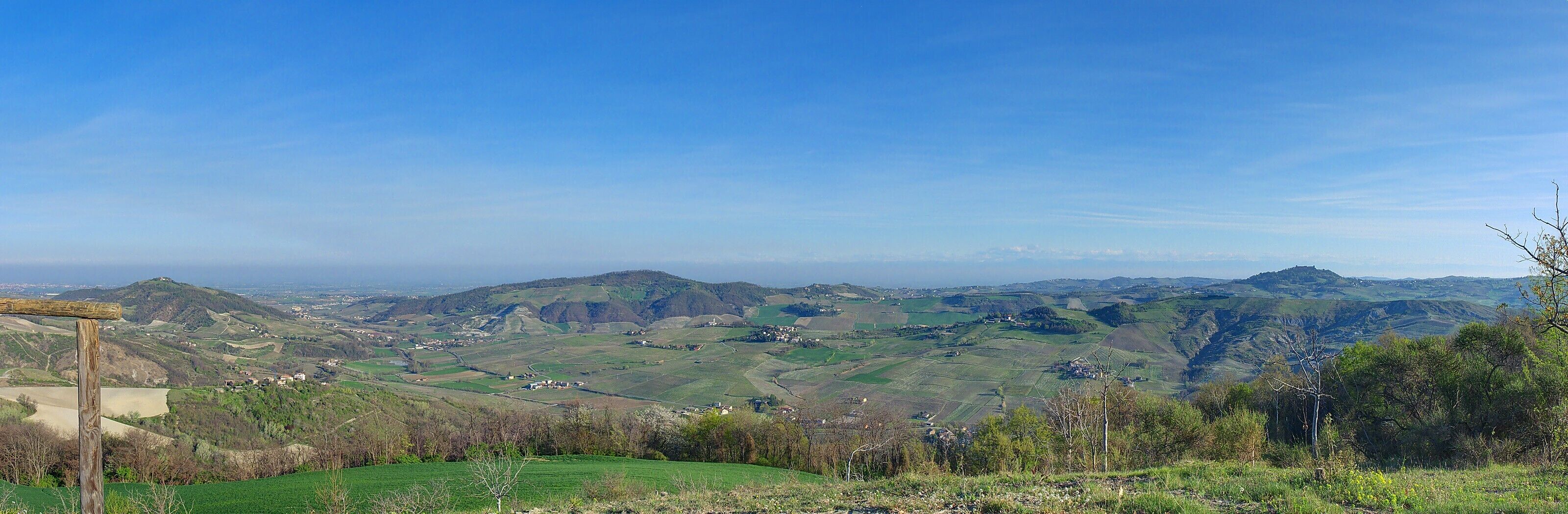 Panorama dal Monte Reale