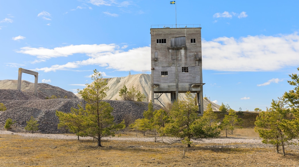 Limestone factory in Furillen, Sweden