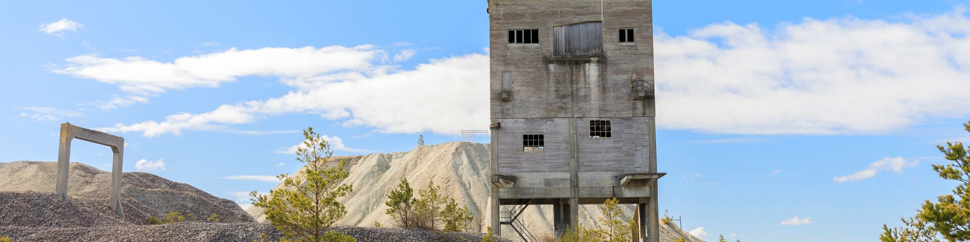 Limestone factory in Furillen, Sweden