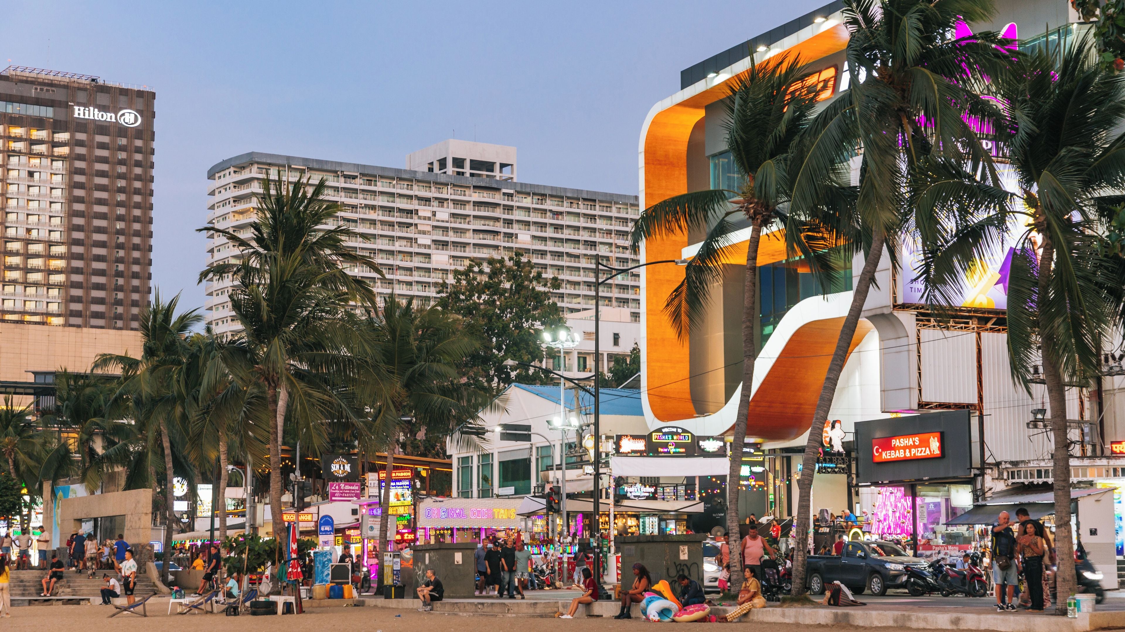 Stadtzentrum von Pattaya