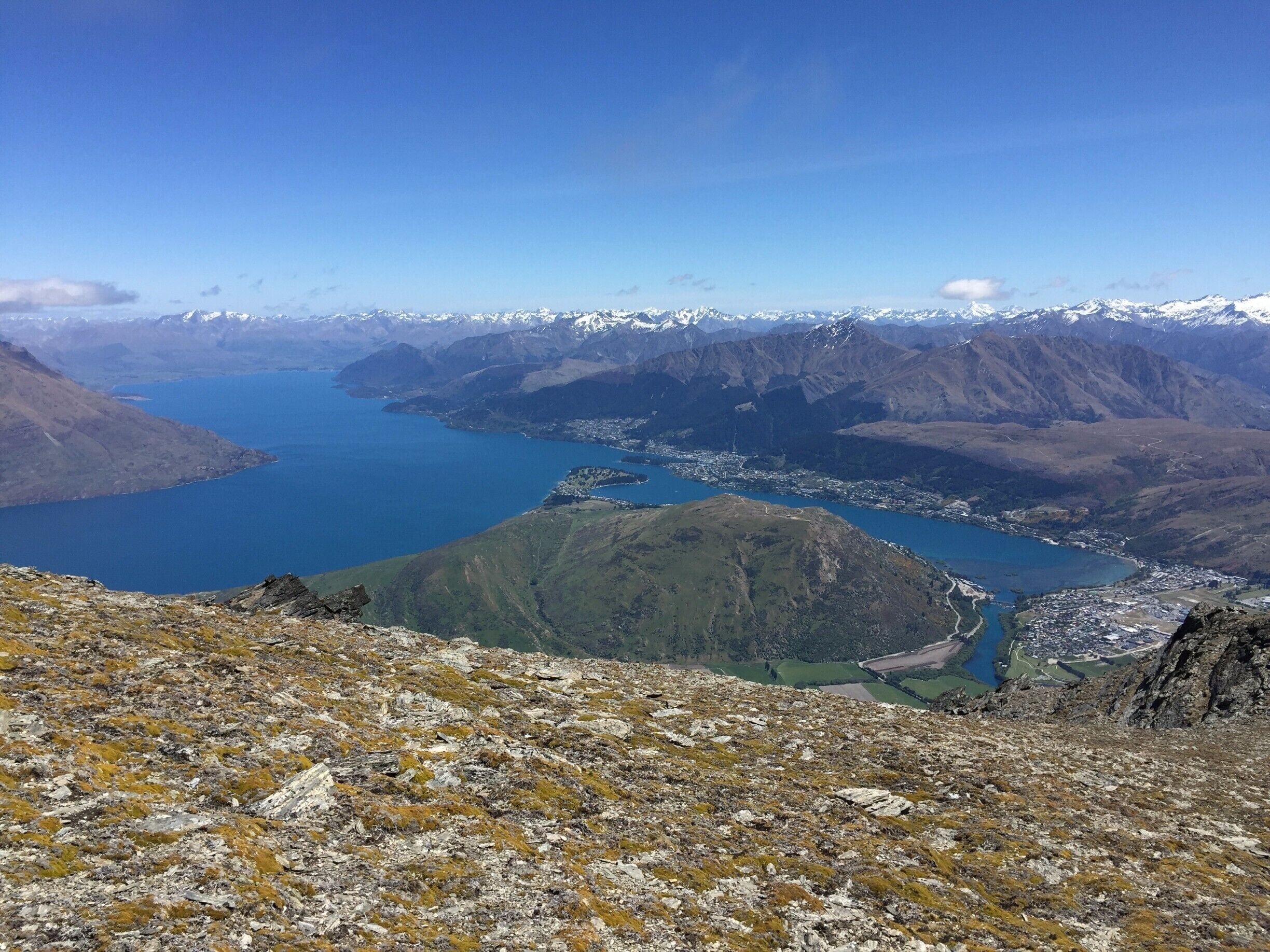 A little bit of a hike but worth the view to overlook QT.