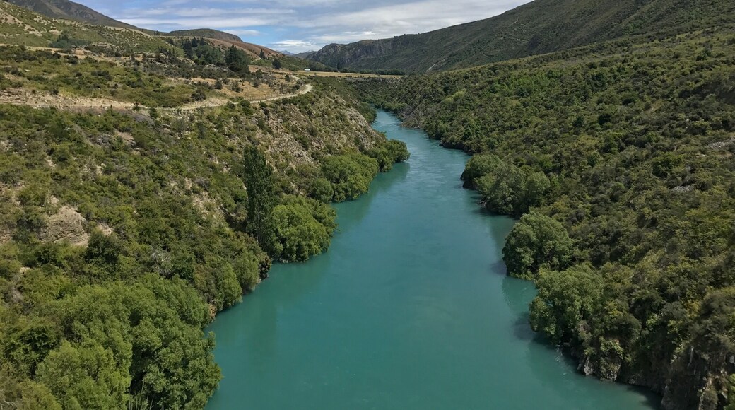 Great area for scenic hike. Think it started at AJ Hackett.