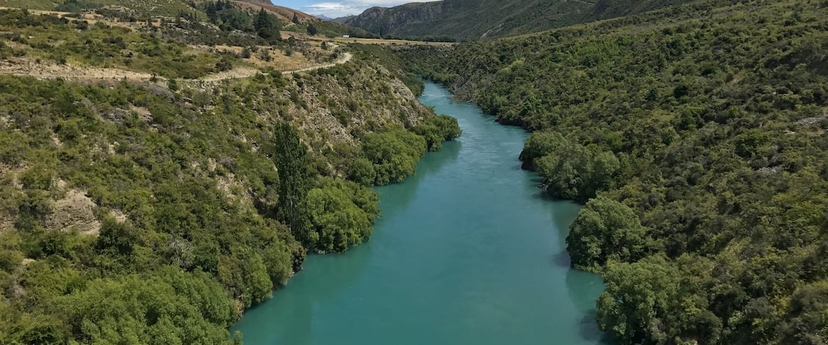 Great area for scenic hike. Think it started at AJ Hackett.