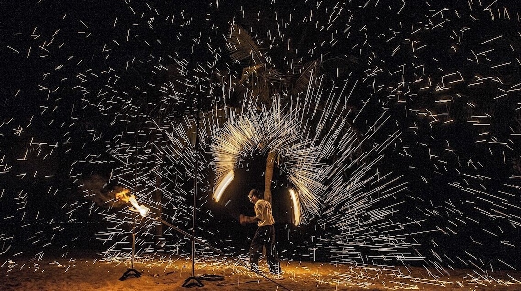 The exciting fire show on the #beach at Café del Mar Pattaya, #Thailand 🇹🇭
#LifeAtExpedia