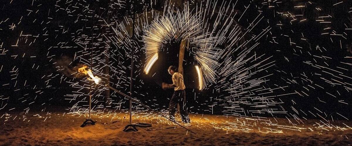 The exciting fire show on the #beach at Café del Mar Pattaya, #Thailand 🇹🇭
#LifeAtExpedia