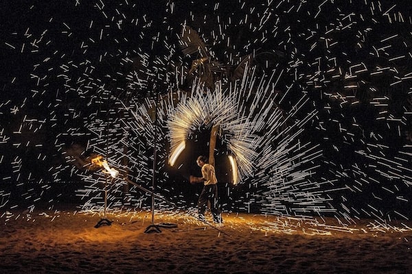 The exciting fire show on the #beach at Café del Mar Pattaya, #Thailand 🇹🇭
#LifeAtExpedia