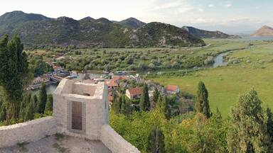 Panorama Virpazar Village And Lake Skadar, Montenegro