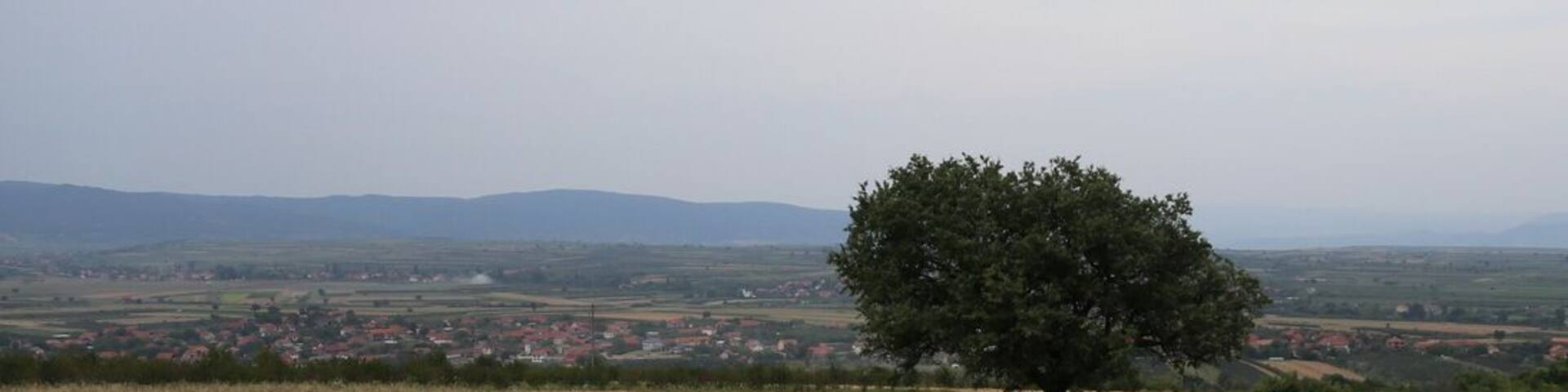 Beatuiful view of the Serbian countryside just outside Prokuplje, Serbia. We stoped with our car to enjoy the scenery and waving to all the farmers with their tractors passing by. From our journey to Mongolia, july 2014, for the SOS Children's Villages. #theadventurerally #projectmongolia #soschildrensvillages #aventyrsrally #hampuselinochhajen #arvika #sweden #july2014