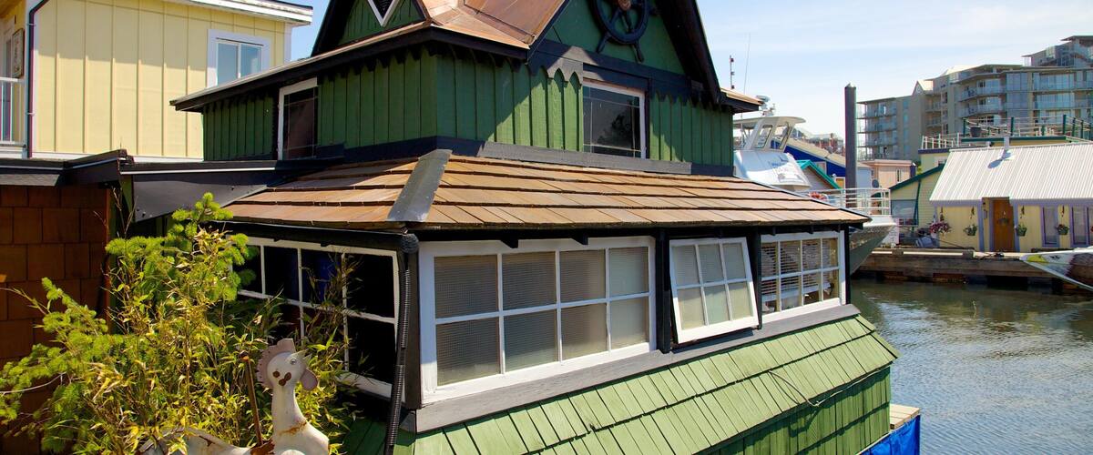 Victoria Fisherman\'s Wharf featuring a house and a coastal town