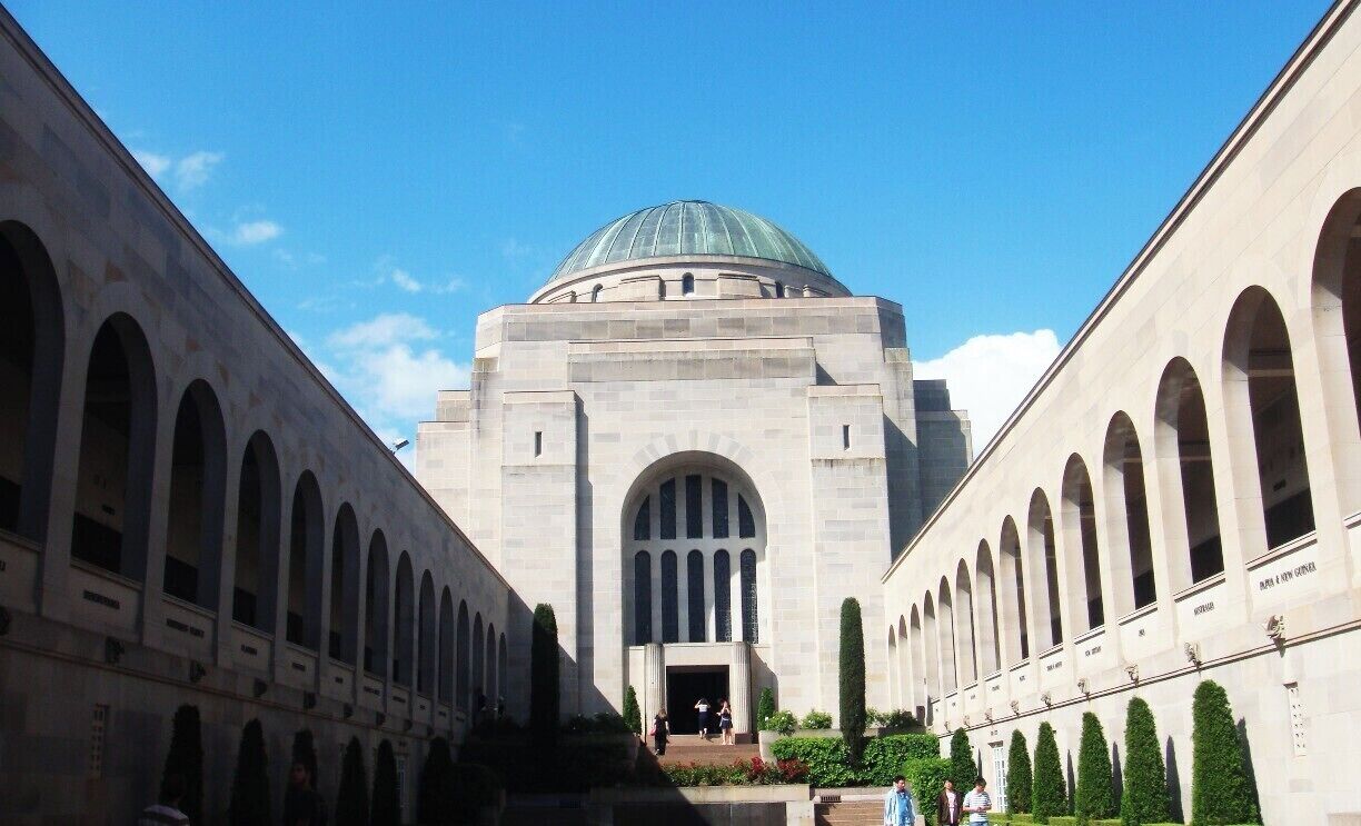 War memorial of Australia. It is situated in Canberra. 
