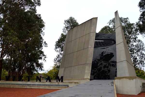 Vietnam War memorial, sculpturally striking. Reading passages off the wall, you could hear the words and envisage the times -
“More than 750,000 men turned 20 during the years of the war…a ballet - with marbles spun in a barrel was used to help select those for conscription.”
To read more, please head over to my blog post
https://www.facebook.com/4pairsofItchyFeet/posts/838698419534514