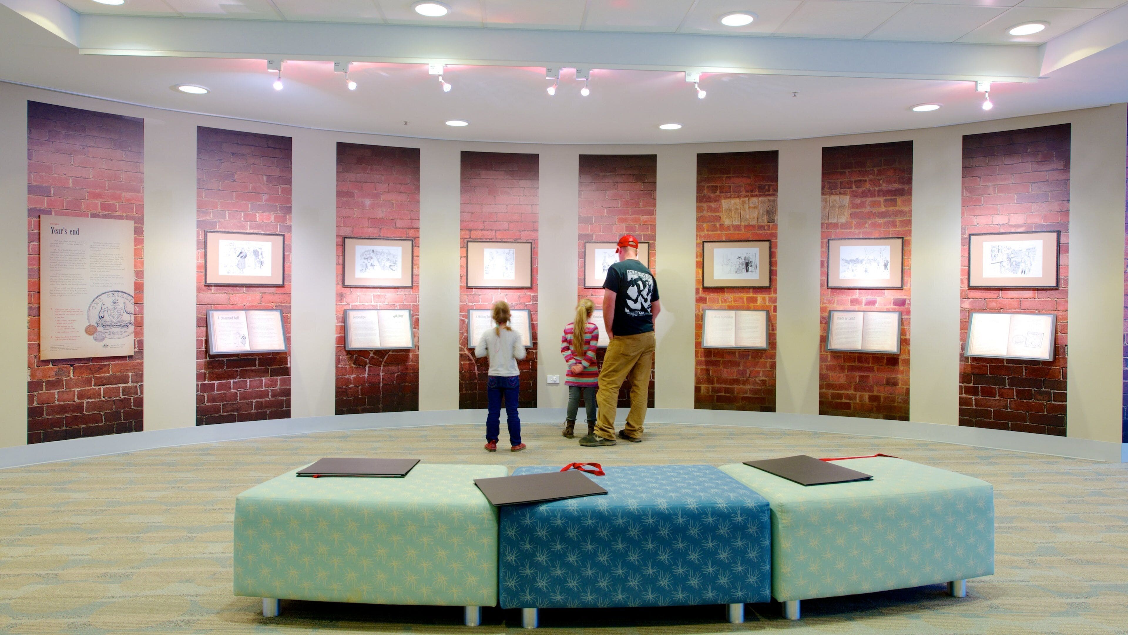 Royal Australian Mint featuring interior views