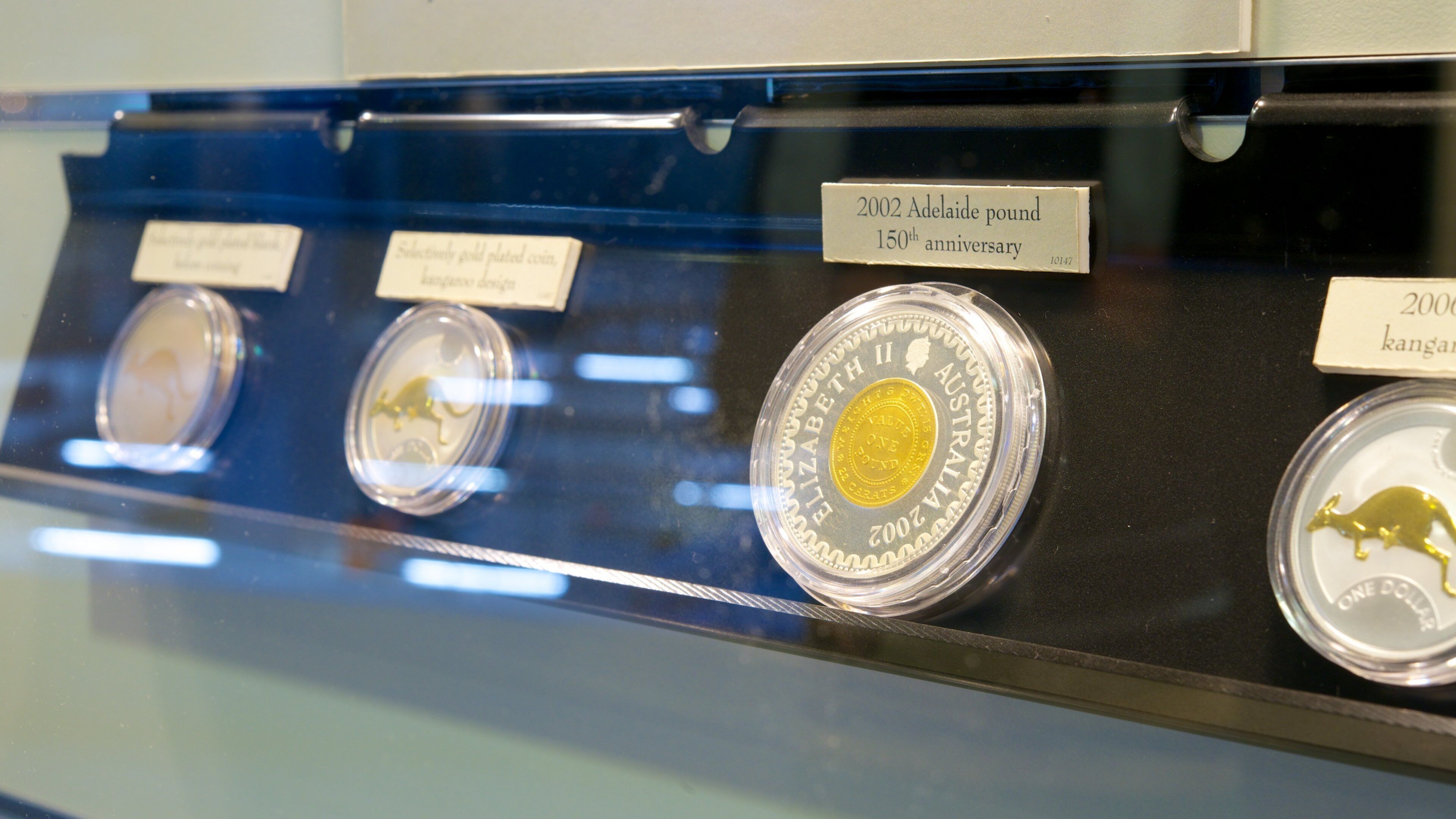Royal Australian Mint showing interior views