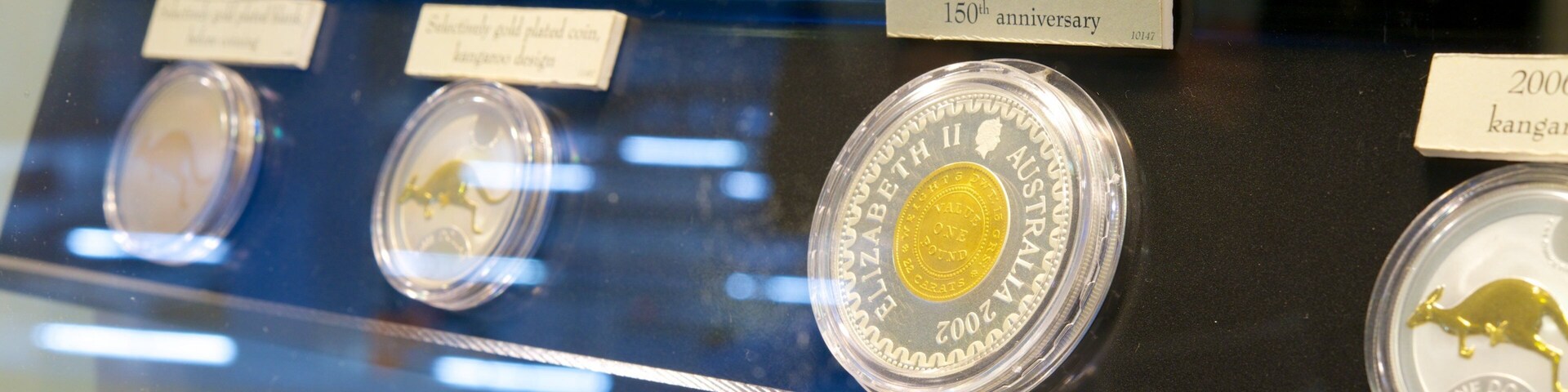 Royal Australian Mint ofreciendo vista interna