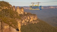 Katoomba Scenic World featuring landscape views, a gorge or canyon and a gondola