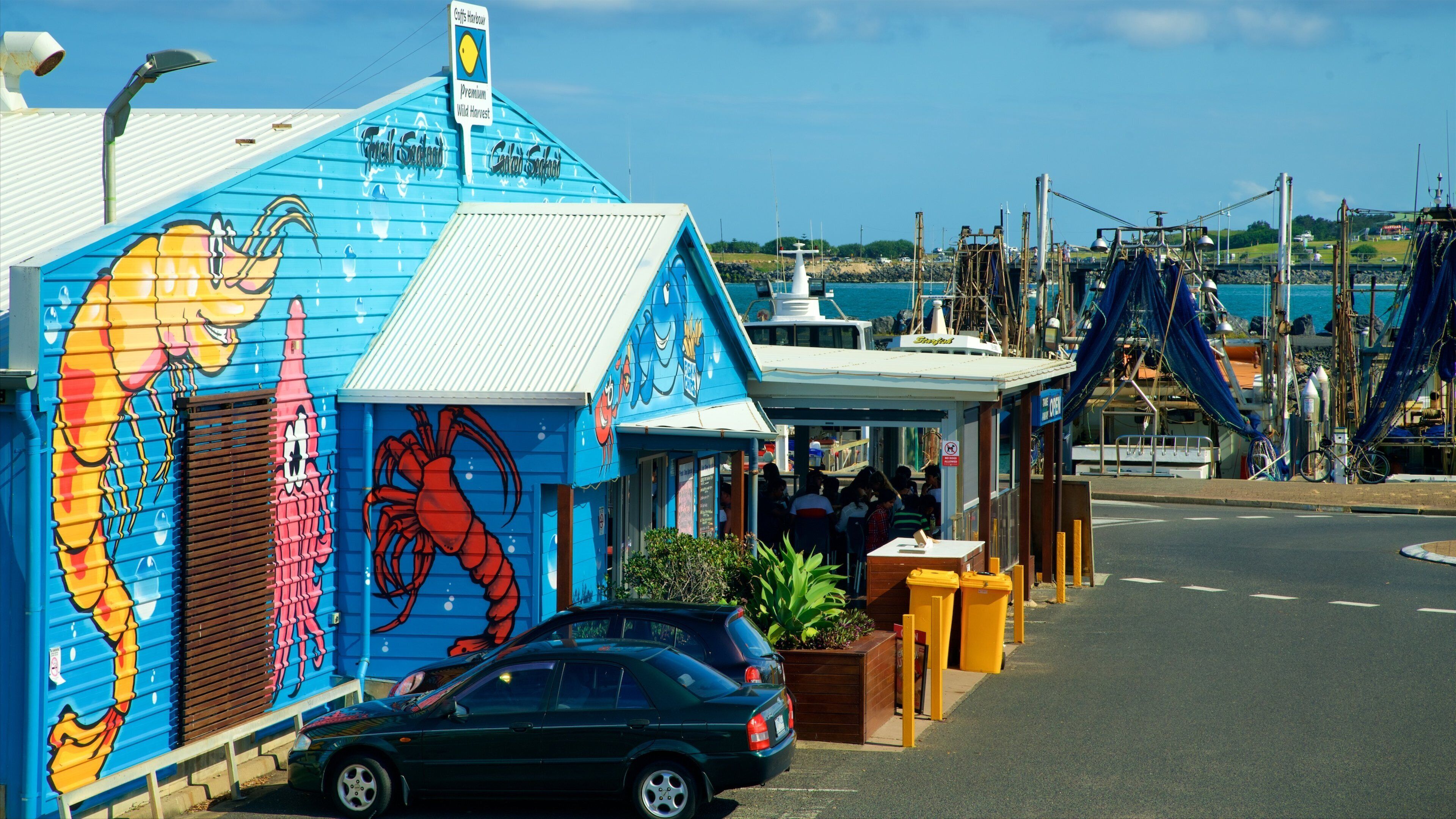Marina de Coffs Harbour qui includes sortie au restaurant
