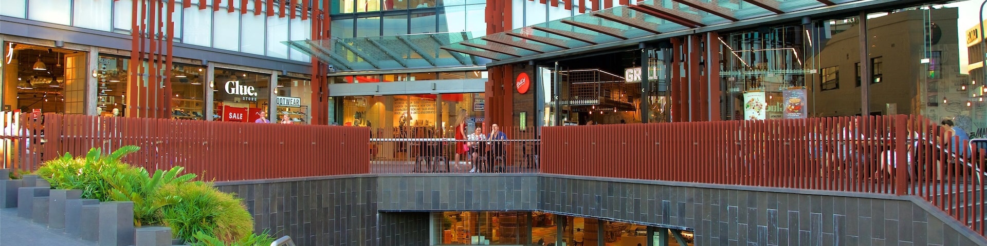 Crown Street Mall which includes shopping