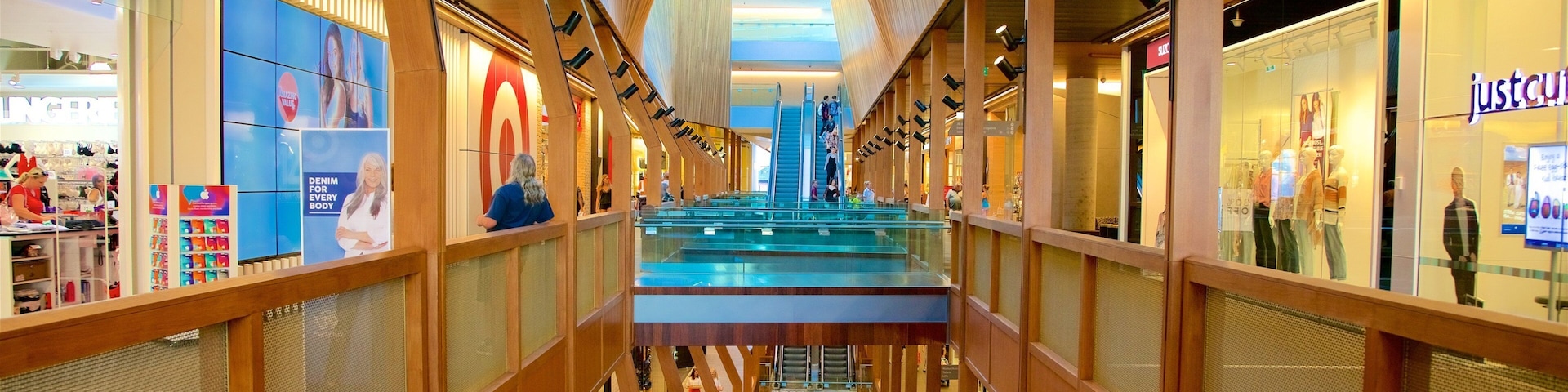 Crown Street Mall showing shopping