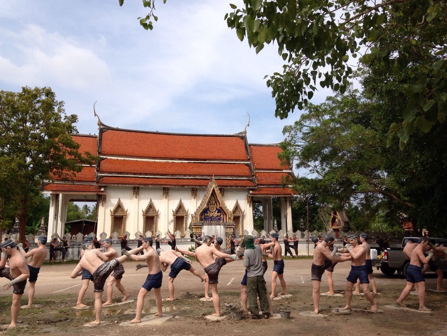 Temple near Bangkok, Thailand. Visited November of 2013