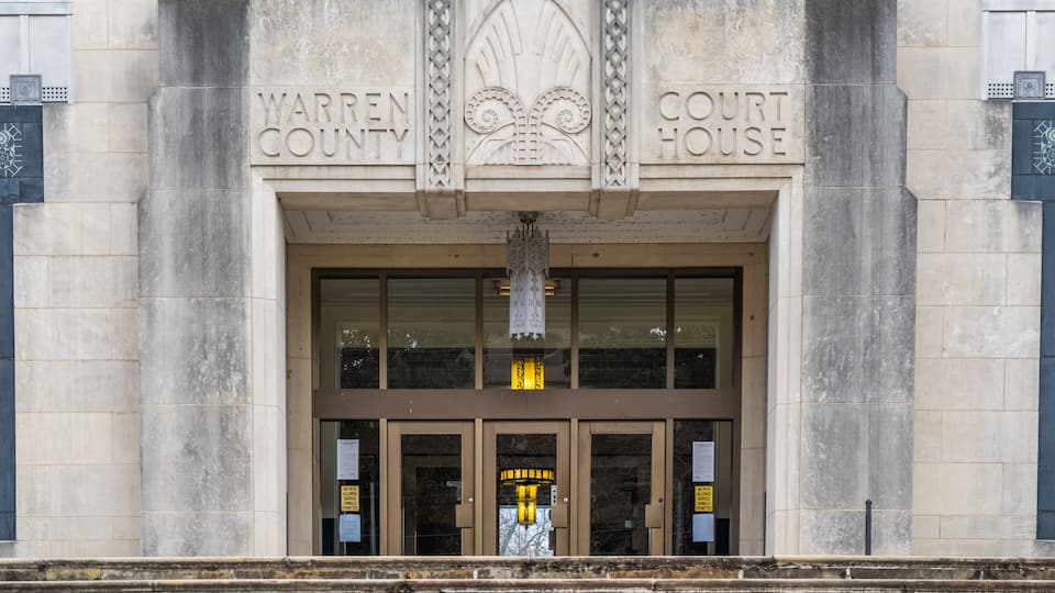 Warren County courthouse at Vicksburg, Mississippi
