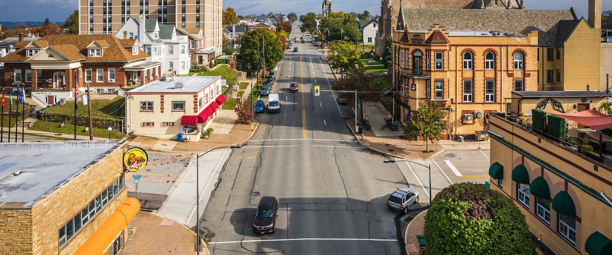 Aerial Drone of Conshohocken PA