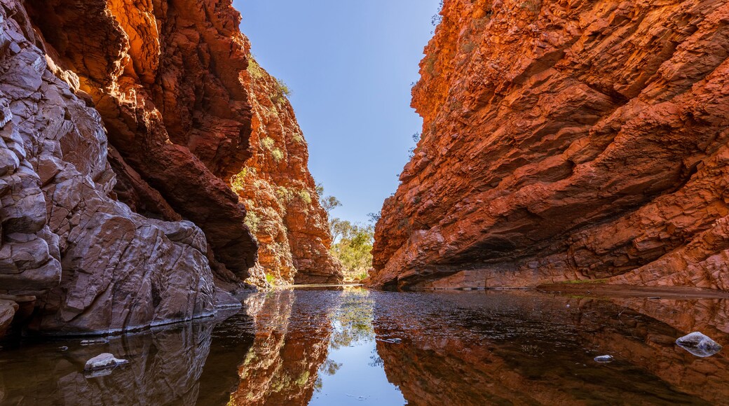 Simpson Gap in the West MacDonnell Range, Alice Springs.