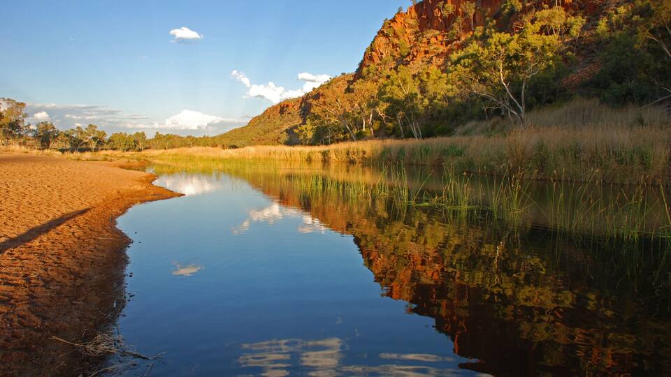 Finke River, Glen Helen Resort, Northern Territories, Australia