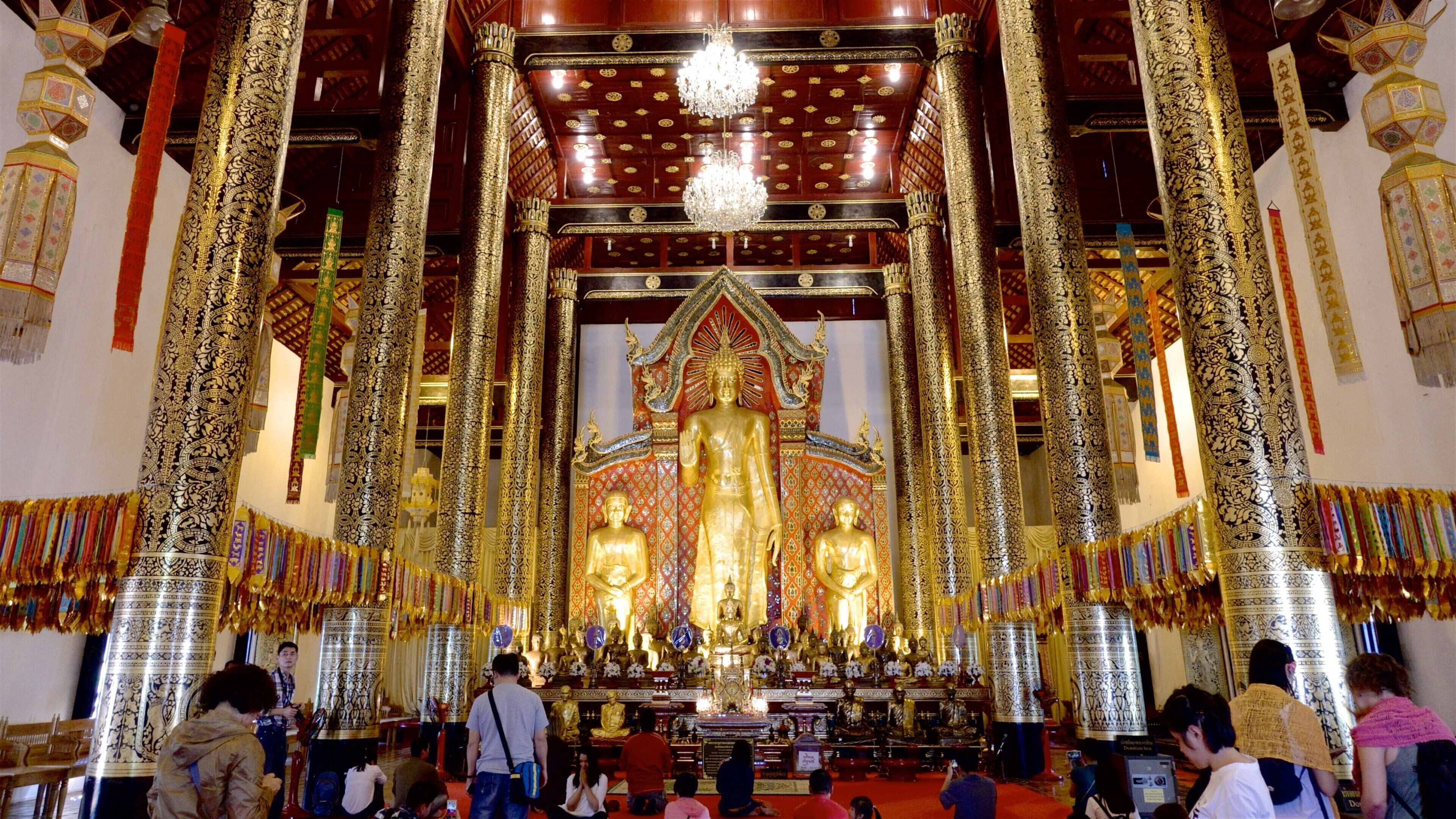 Old City which includes heritage elements, a temple or place of worship and interior views