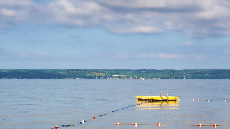 Cayuga Lake from Aurora