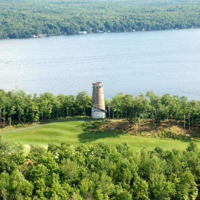 Bigwin Island Tower. Area landmark