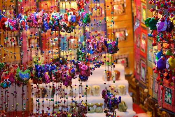 Chiang Mai Night Bazaar das einen Märkte