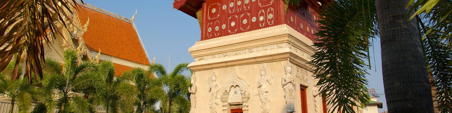 Wat Phra Singh que incluye elementos patrimoniales