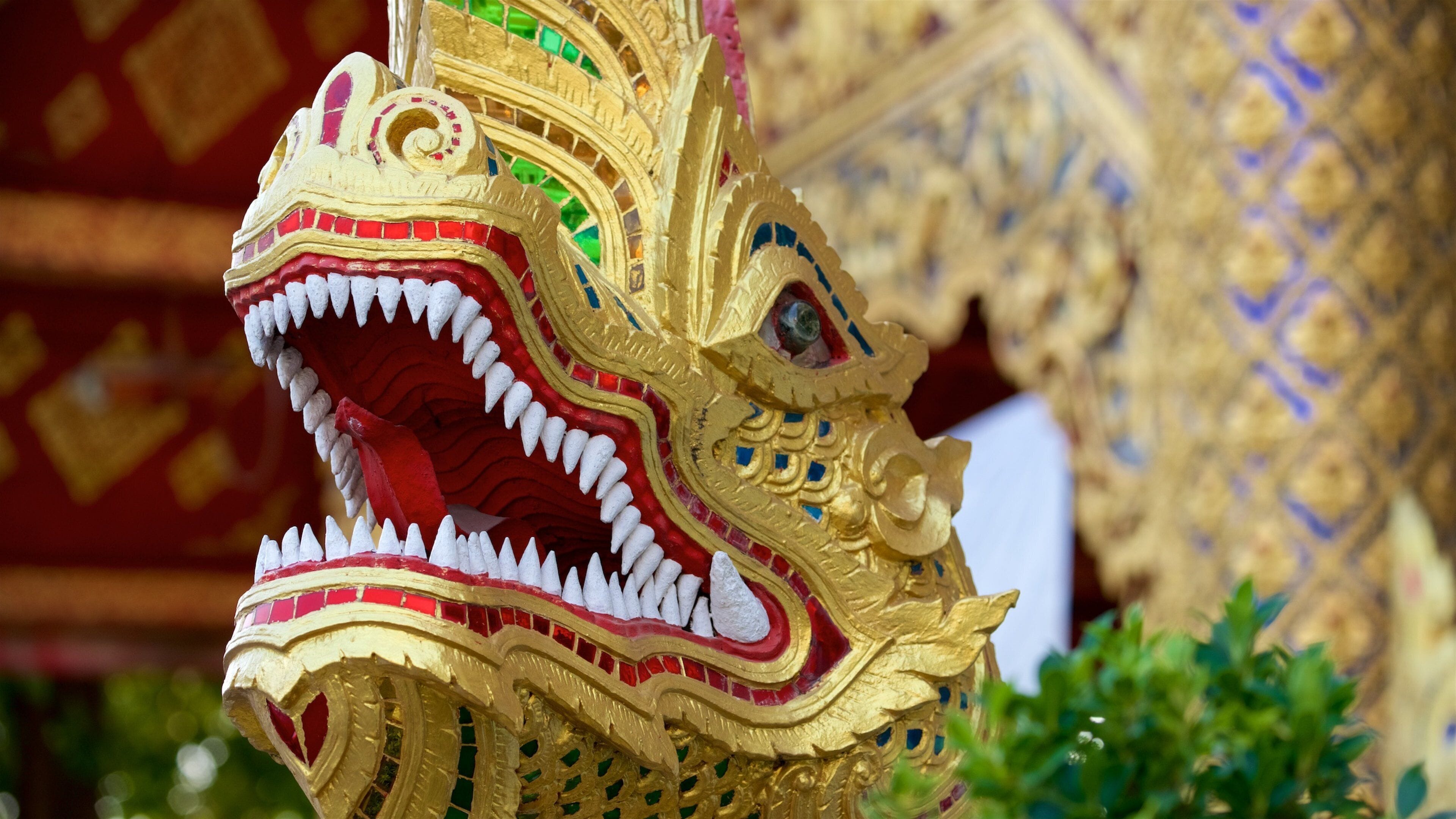 Wat Phra Singh showing a temple or place of worship