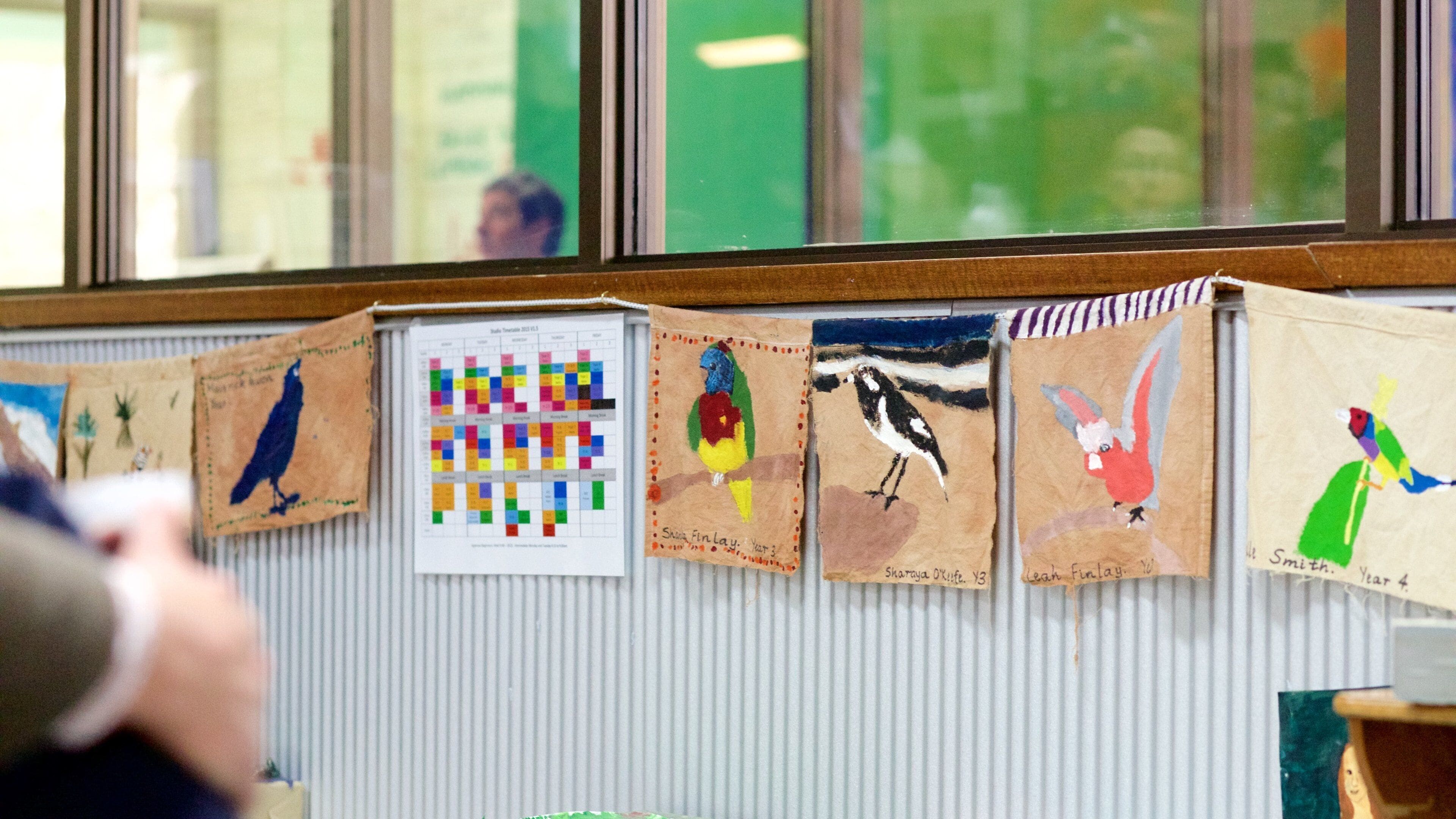 School of the Air toont kunst