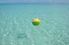 Floating Beach Ball - Crystal Clear Water - Exumas Bahamas