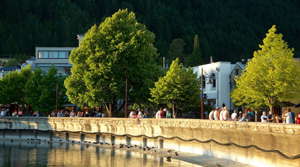 Queenstown City Centre which includes a river or creek