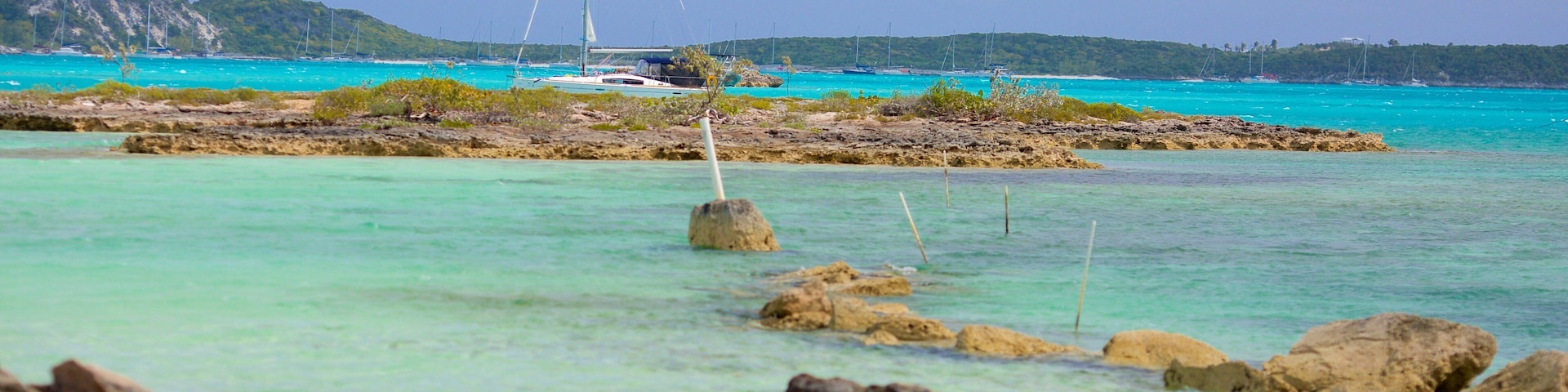 Palm Bay Beach which includes a bay or harbor