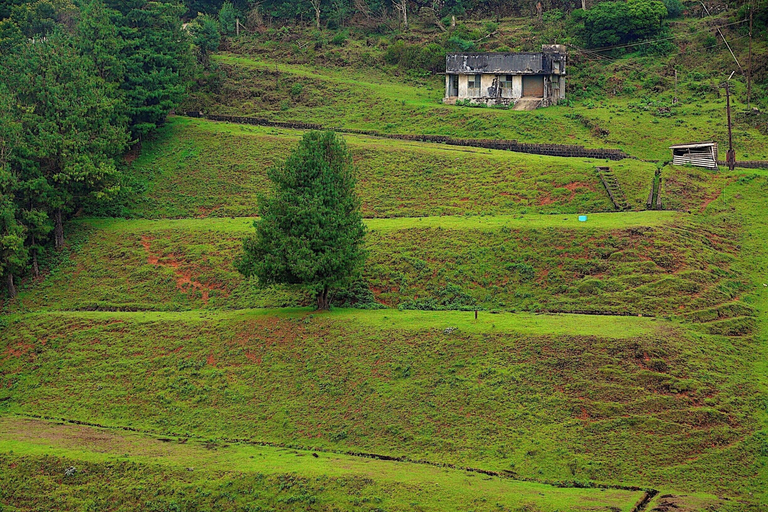 A view from the reservoir at Upper Bhavani...