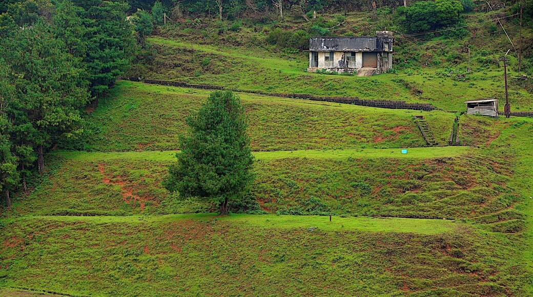 A view from the reservoir at Upper Bhavani...