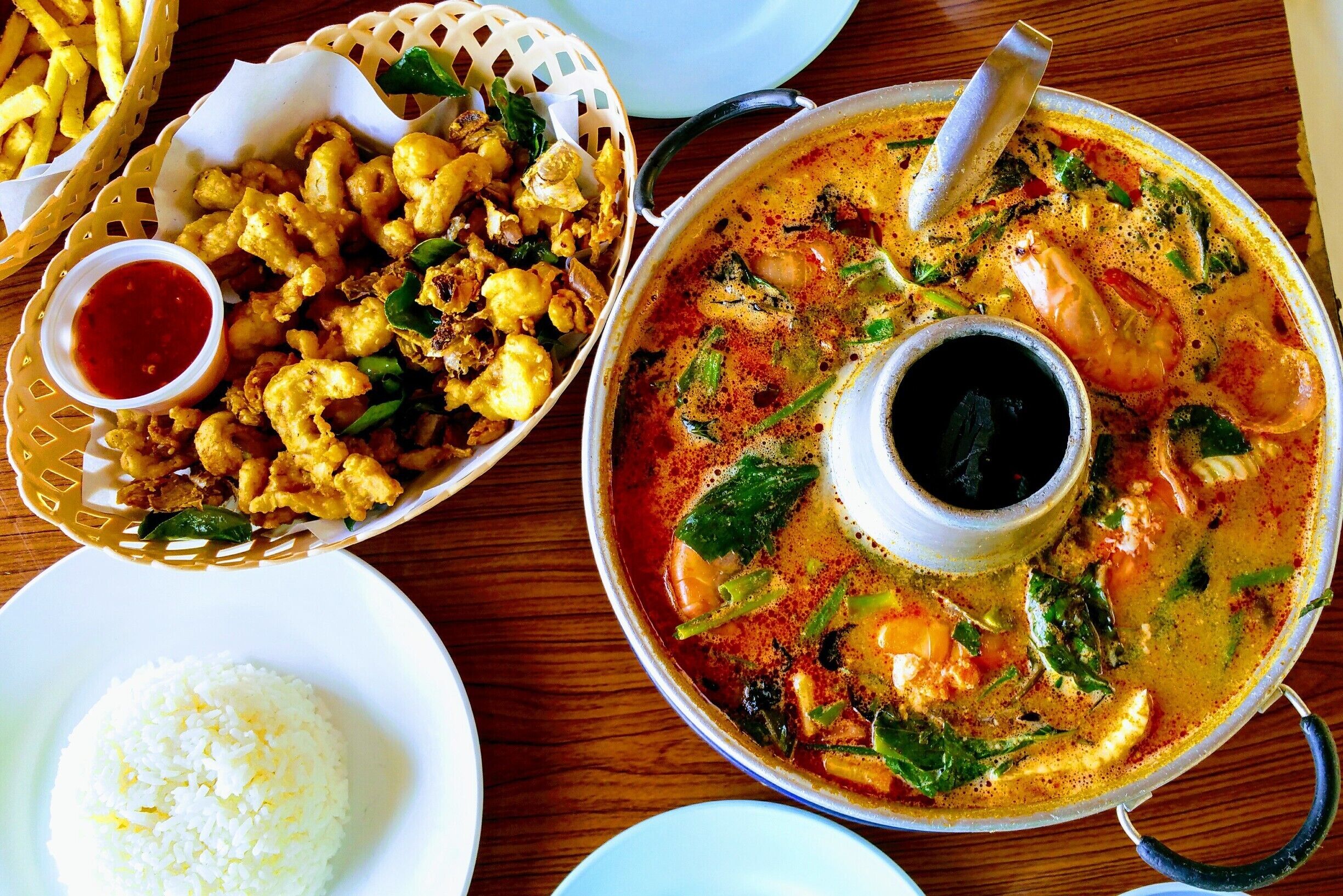 Huay Tung Tao Lake, Chiang Mai, Thailand 

You can have a great day out at this stunning lake. Surrounded by mountains and lined around the edge of the lake by bamboo and grass huts, you can sample some of the fresh water lake food made by the locals. It's a very picturesque spot and you can hire out small paddle boats around the lake.  #food #packsandaplan 

Check out our other adventures and useful information  http://packsandaplan.com/